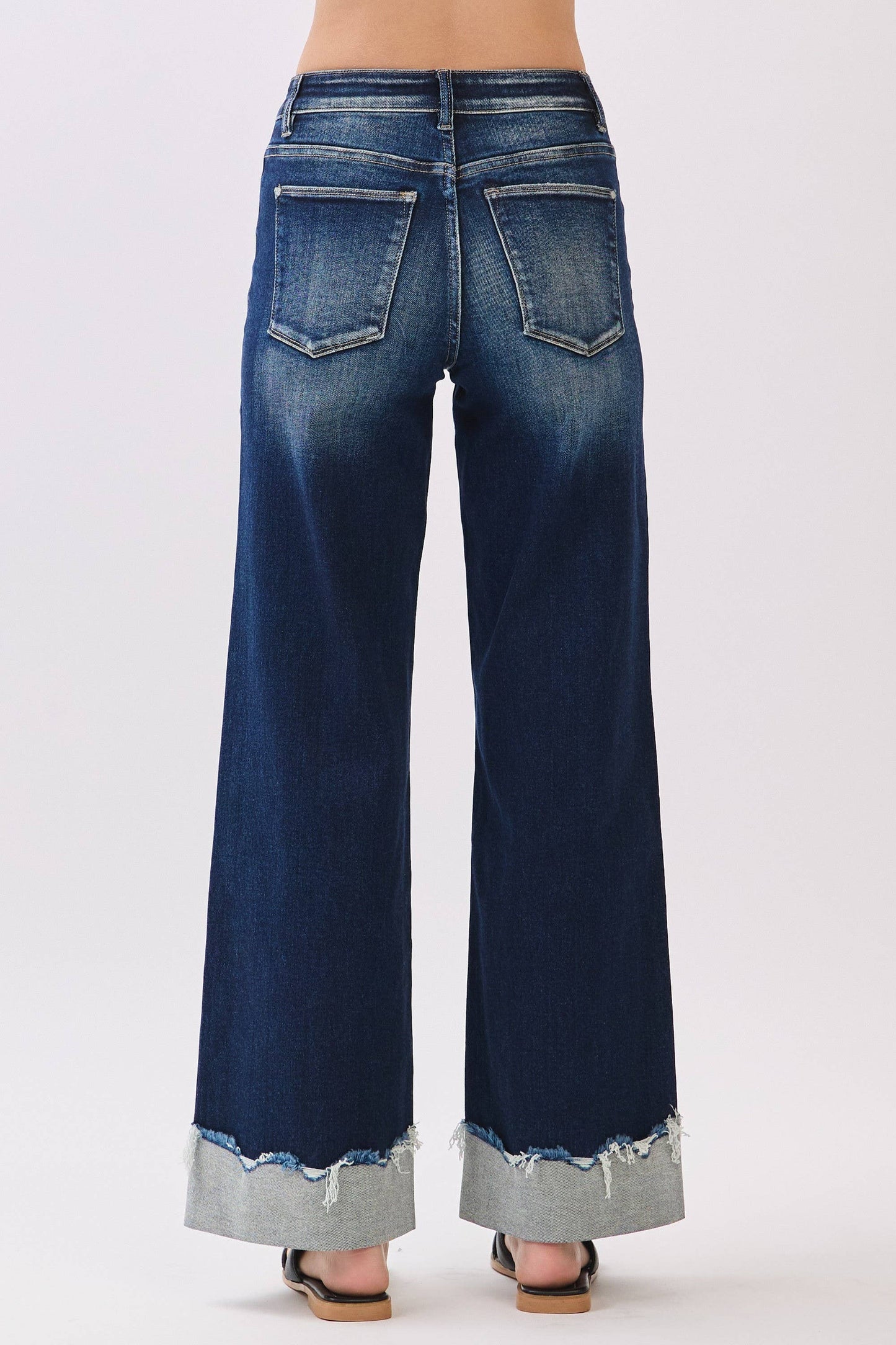 STEVIE DK HR CUFFED WIDE LEG