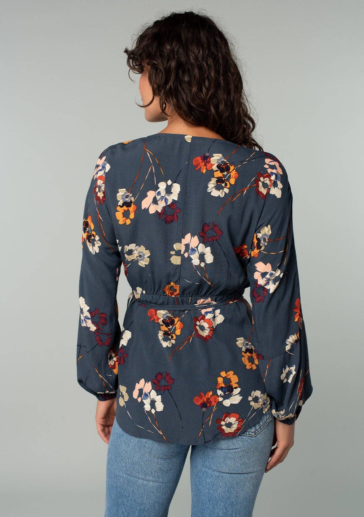 TANA WAIST TIE WRAP TOP