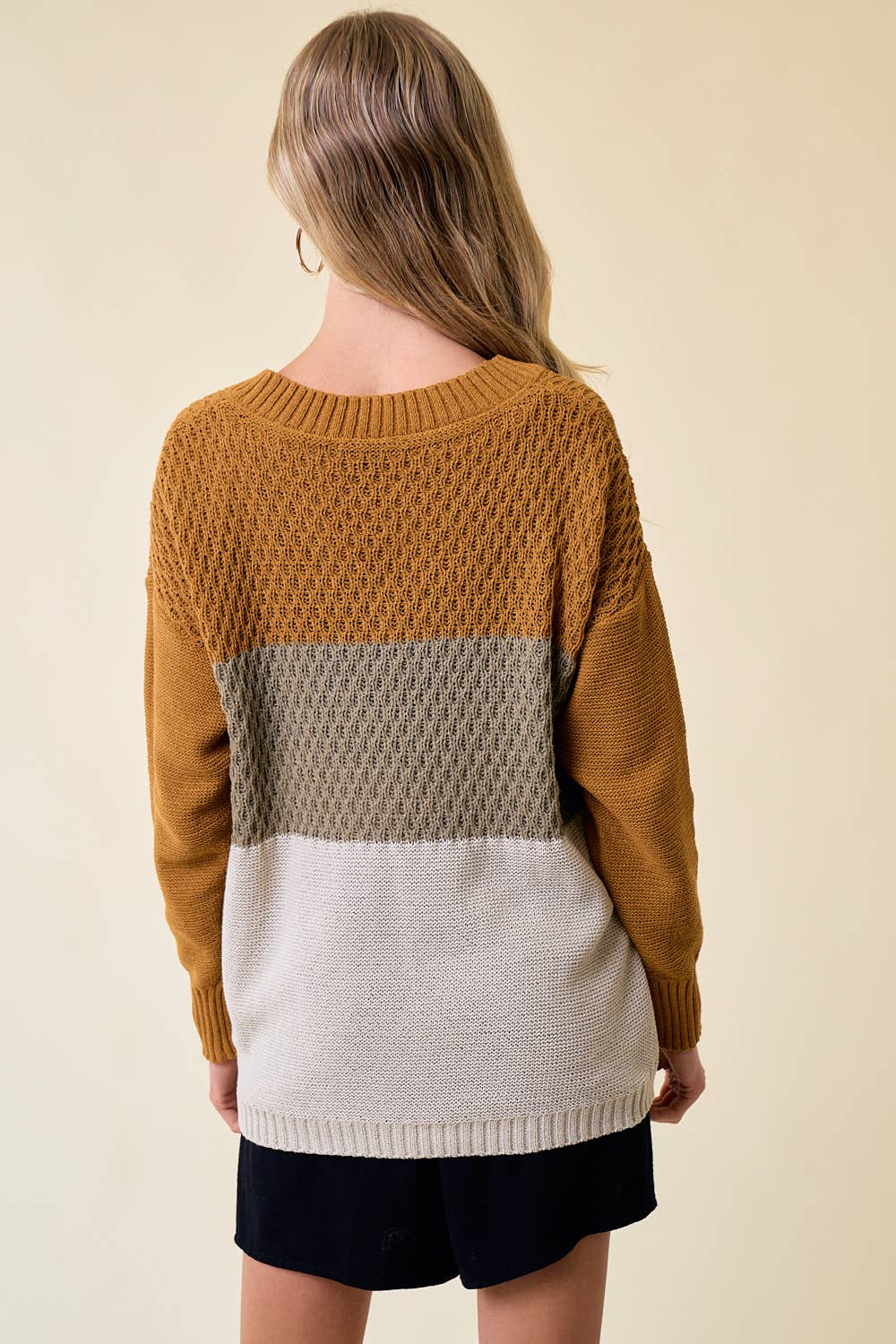 PERRON COLORBLOCK SWEATER