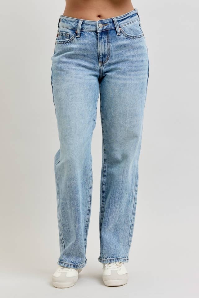 Judy Blue Rigid Magic Straight Jeans
