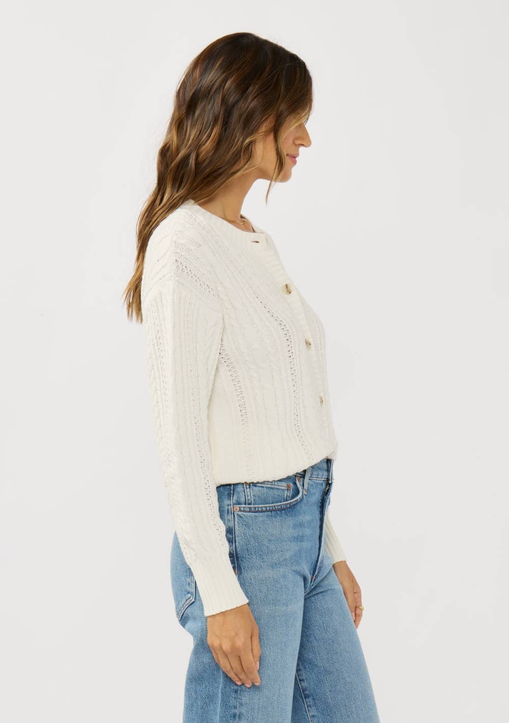 JANA CABLE KNIT CARIGAN