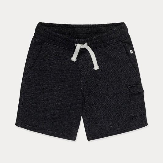 Toddler Boy : Knit Shorts/black