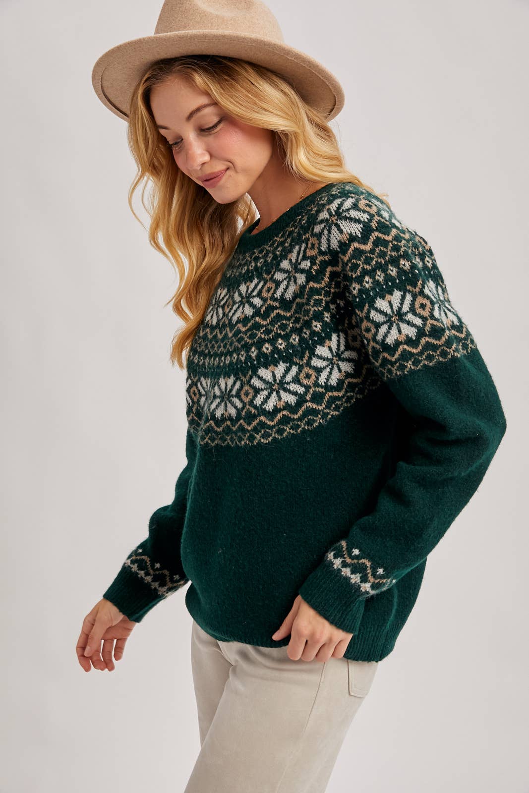 HOLLY FAIR ISLE KNIT