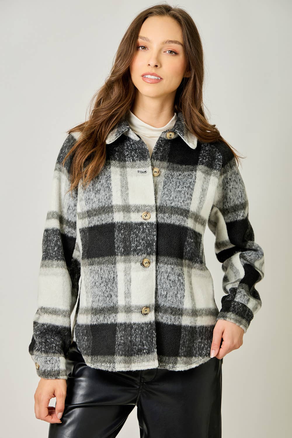 Bozeman Plaid Button Down Jacket