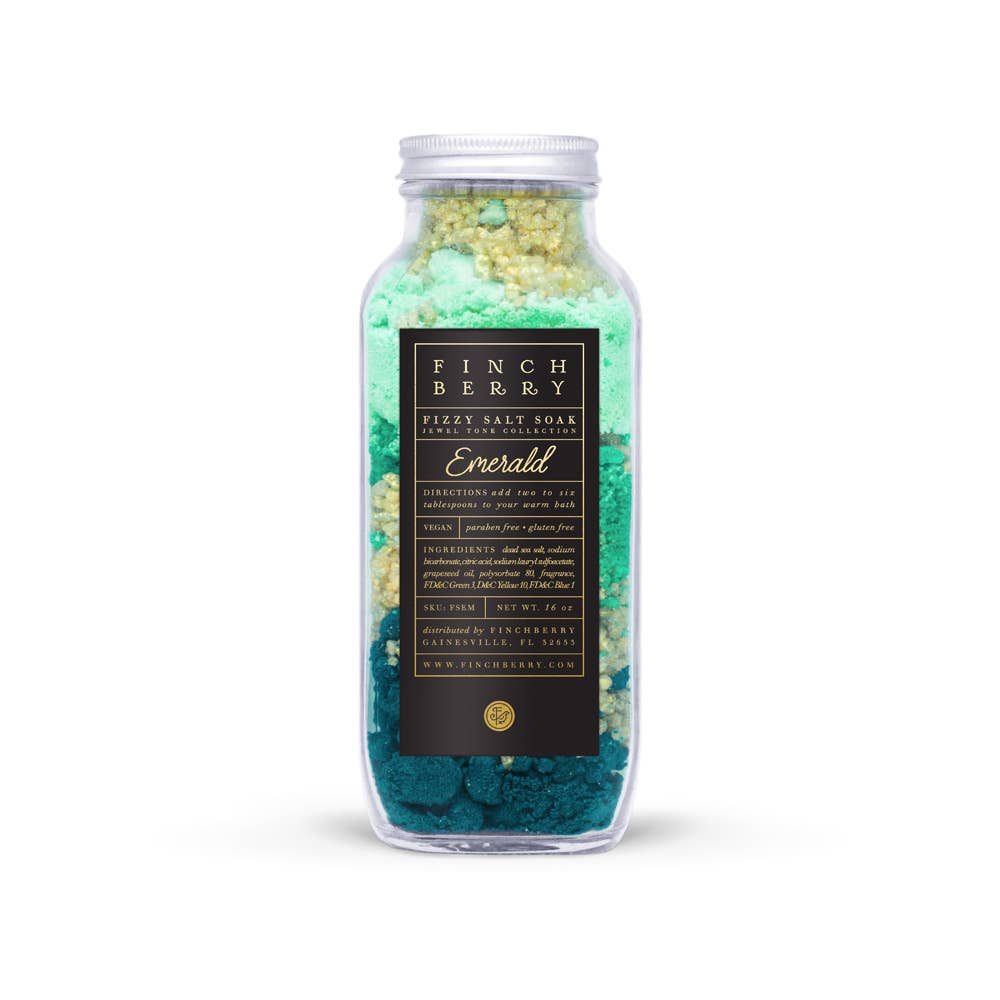 Fizzy Salt Soak - Emerald