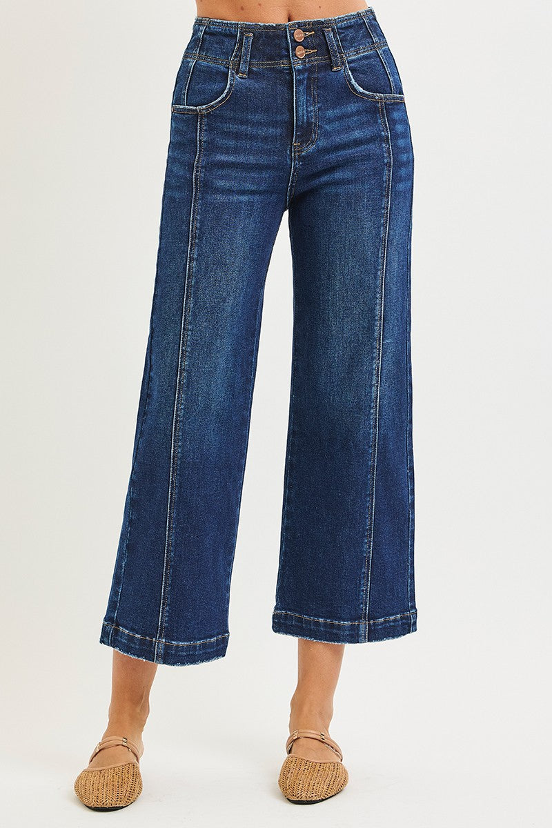 JILLIAN HR WIDE CROP FRONT INSEAM
