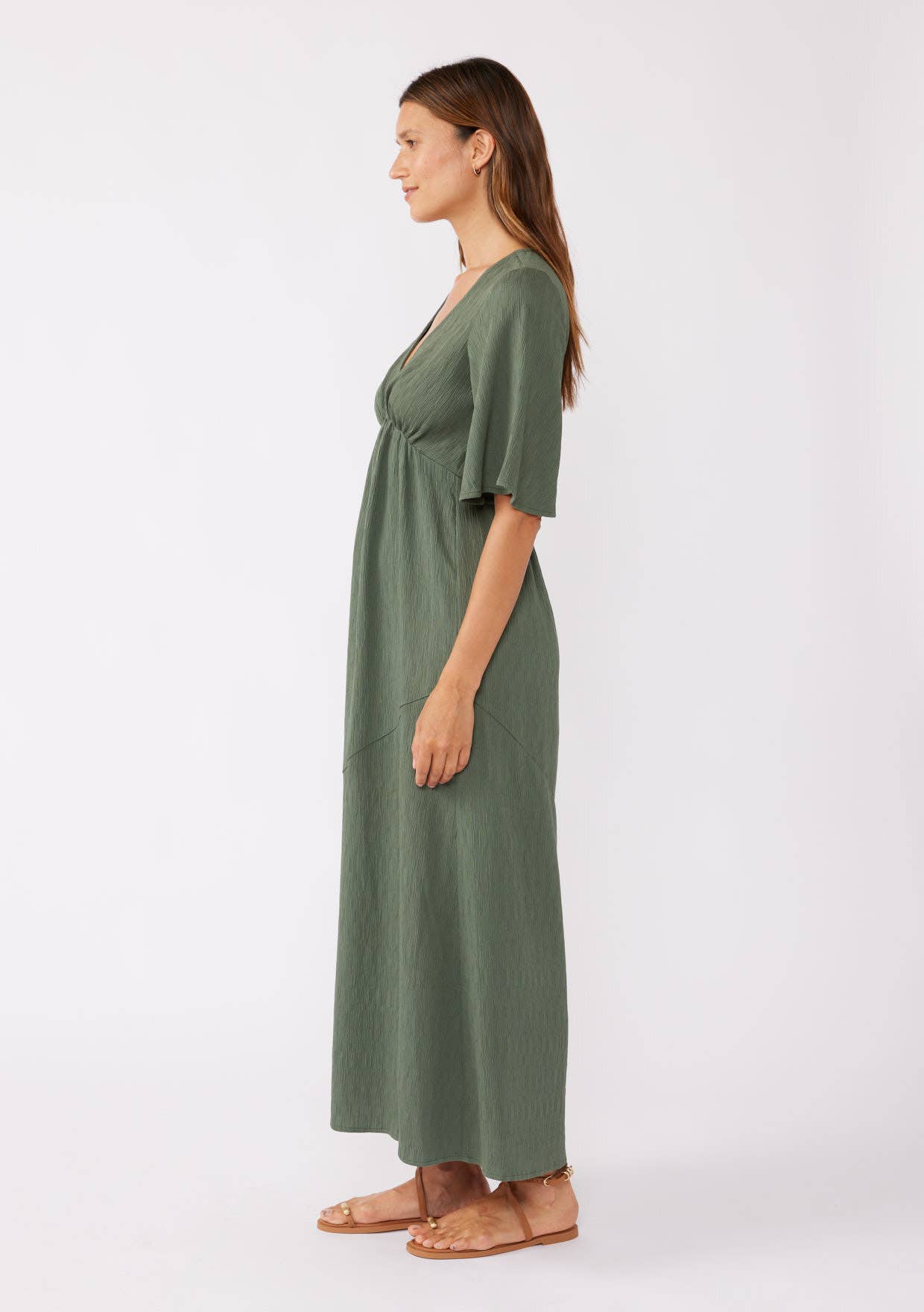 JULIANA OLIVE DRESS