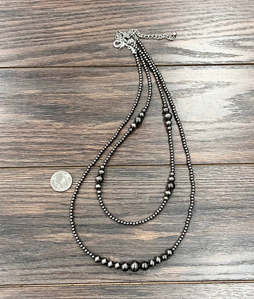 Handmade Polish Navajo Bead Necklace