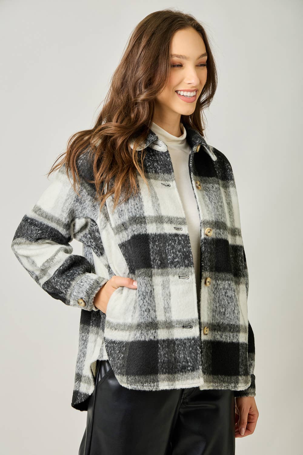 Bozeman Plaid Button Down Jacket