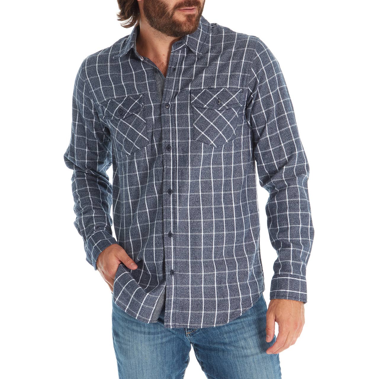 Owen Flannel Button Down