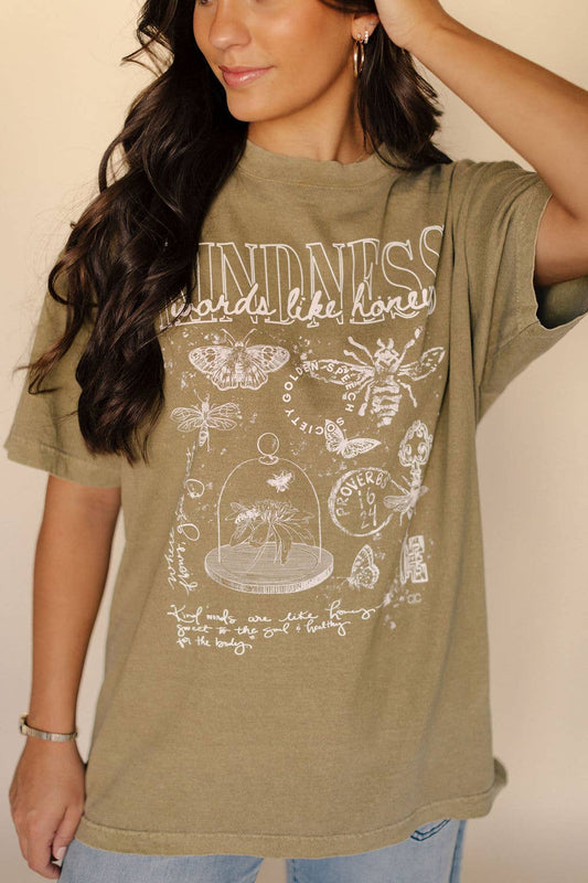 Words Like Honey- Graphic T