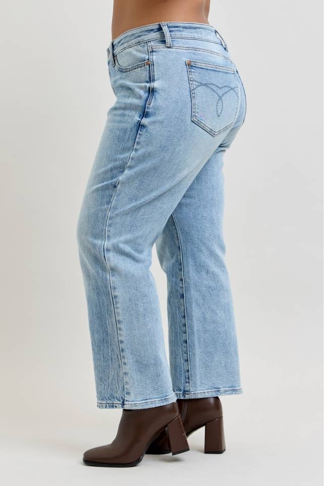 Judy Blue Rigid Magic Straight Jean - Plus