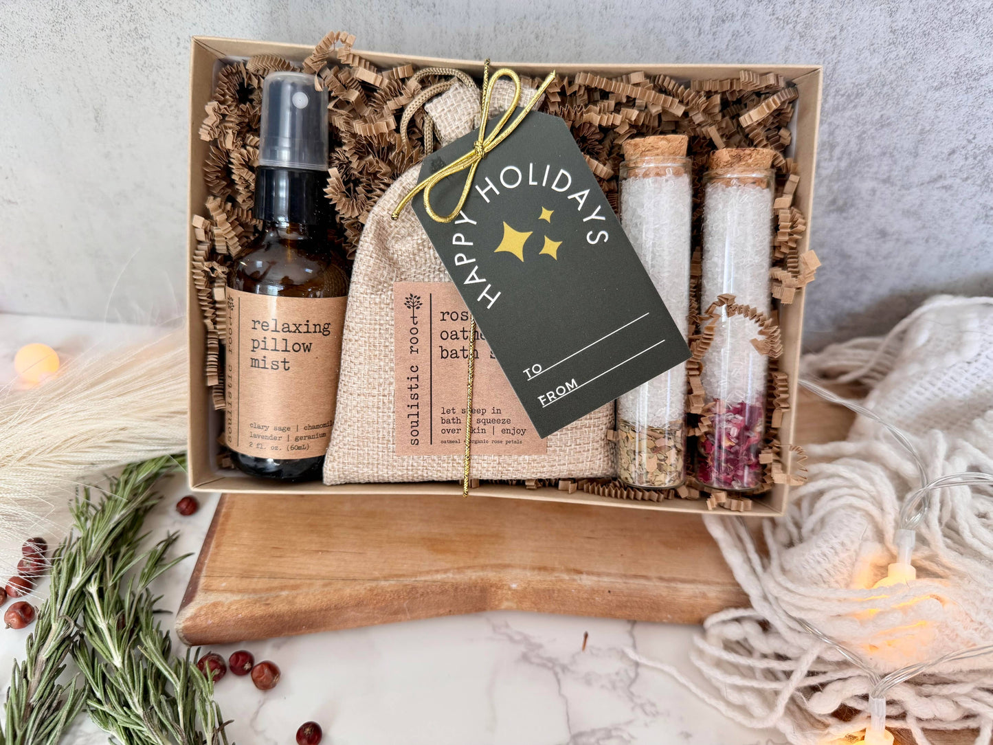 Ready to Gift Holiday Spa Set