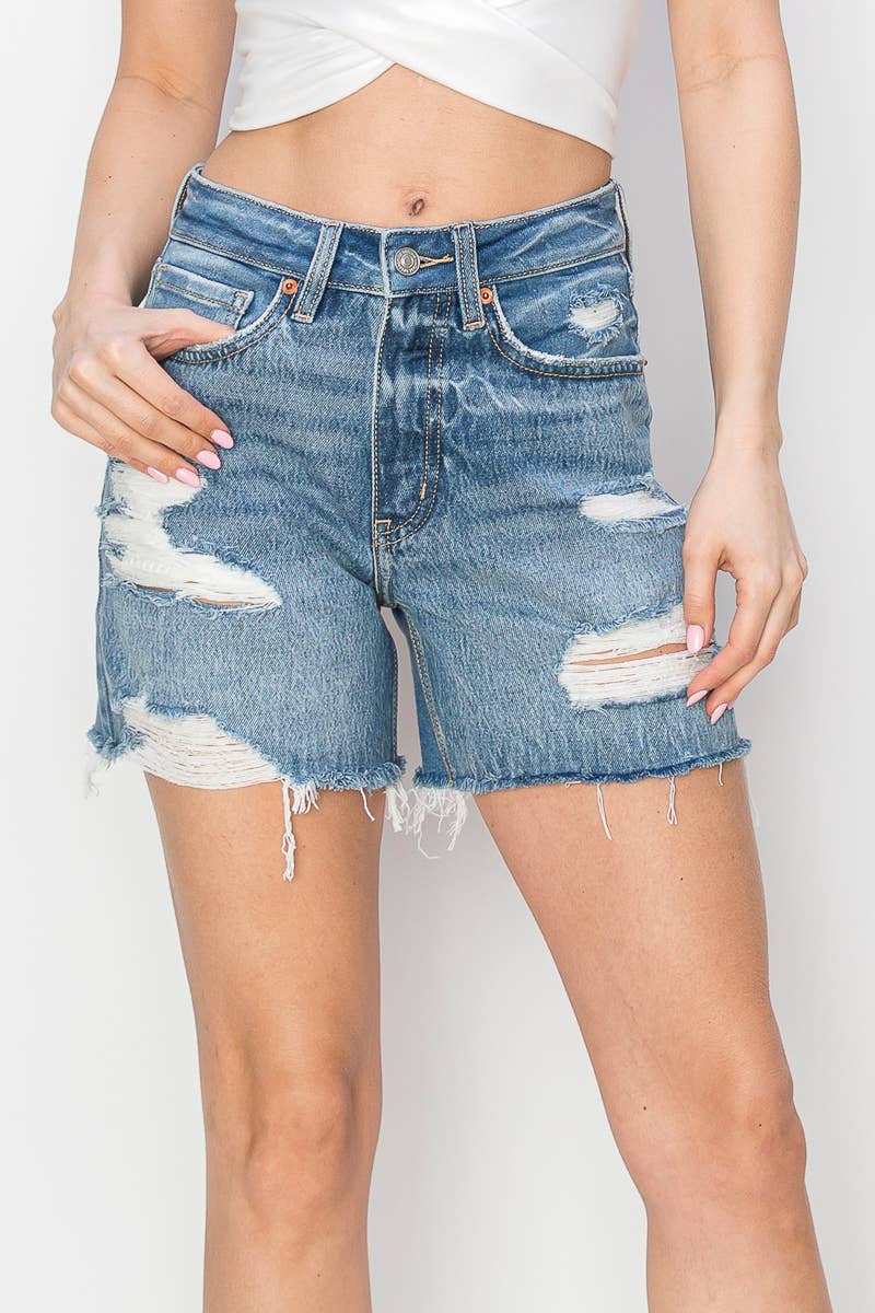 GABBY VINTAGE MIDI SHORTS