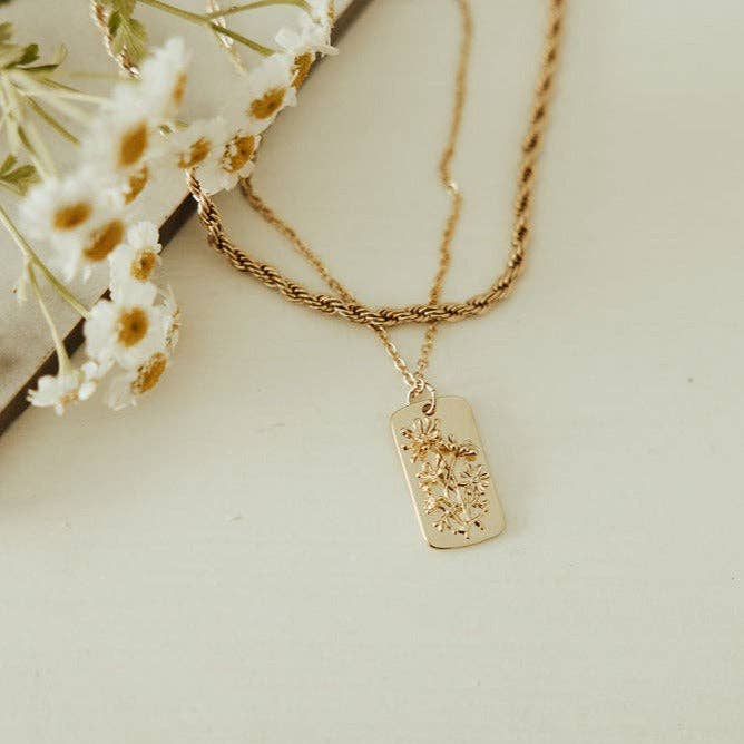 Blossom Necklace: 19"