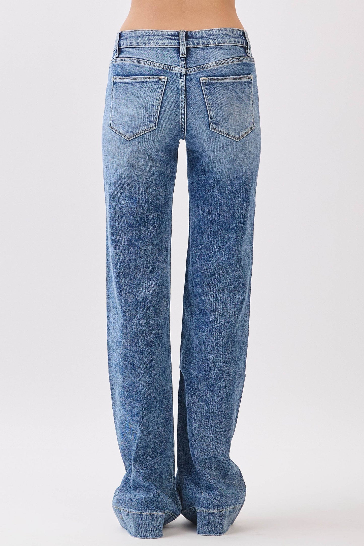 GINA MIDRISE WIDE LEG