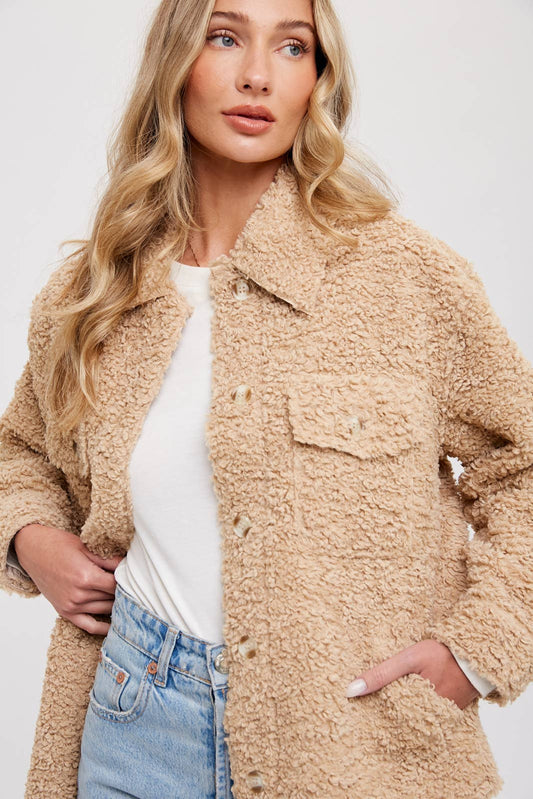 BOUCLE WOVEN JACKET