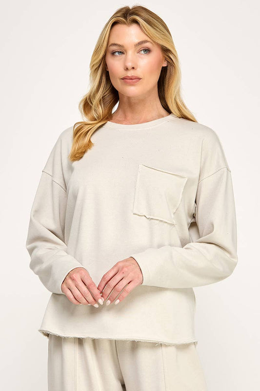 OAT TERRY SWEATSHIRT