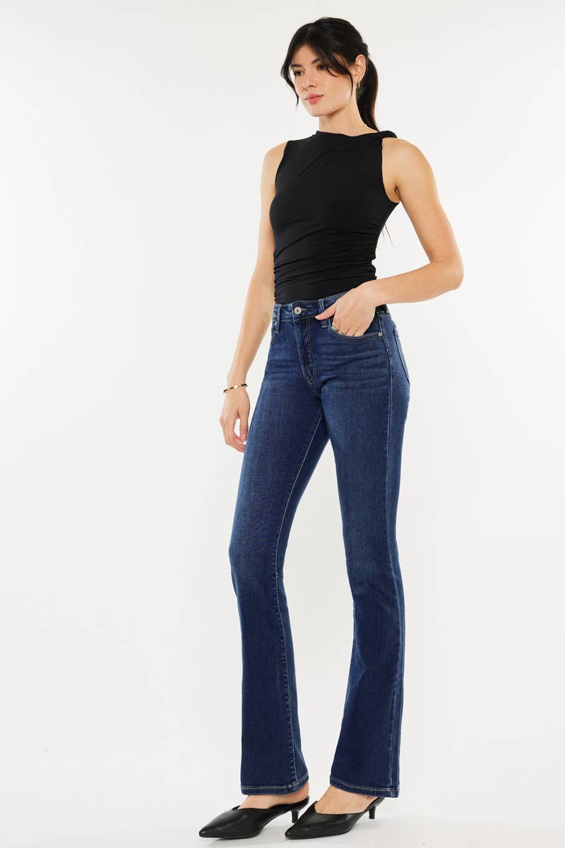 ELENA KC BOOTCUT DARKWASH