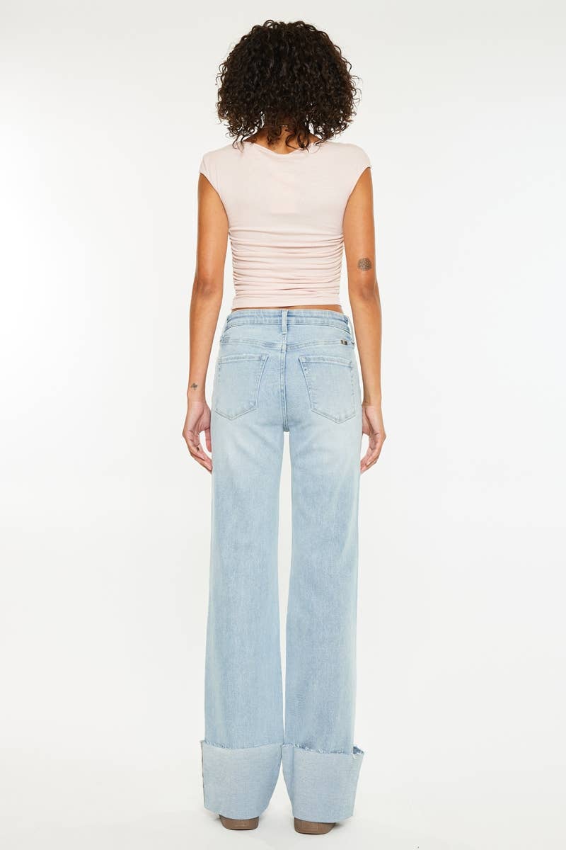 ELLA WIDE FLARE JEANS LIGHT