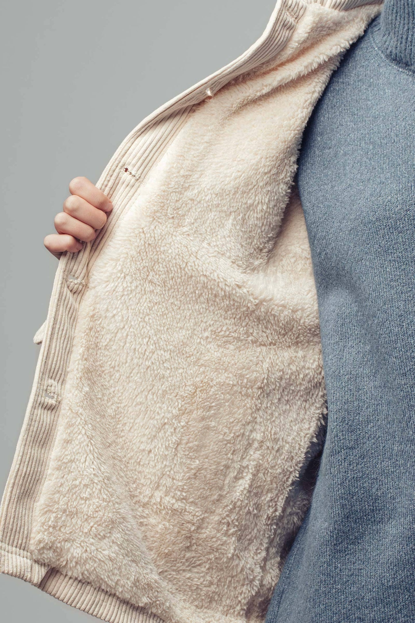 JESS SHERPA CORUROY JACKET