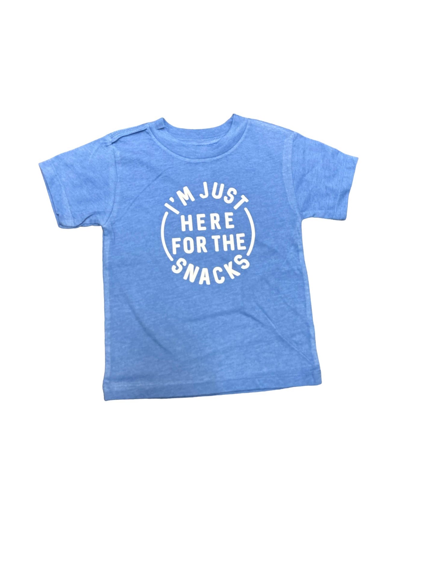 I’m just here for the snacks Infant/Toddler Tee