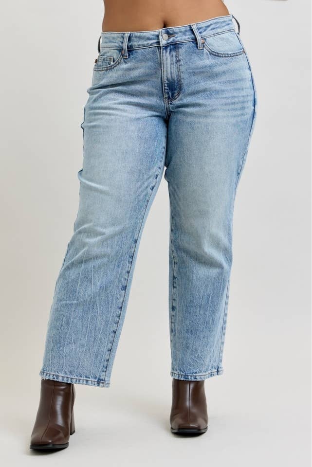 Judy Blue Rigid Magic Straight Jean - Plus