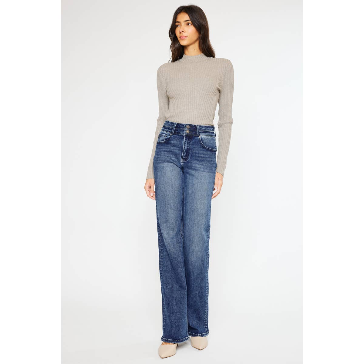 Kayley Wide Leg Jeans