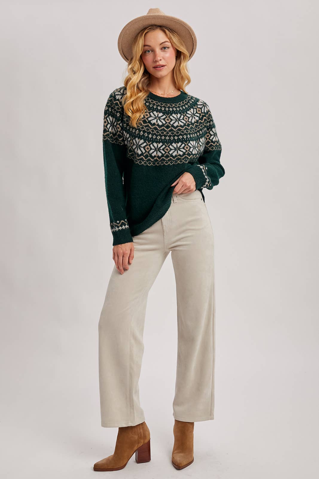 HOLLY FAIR ISLE KNIT