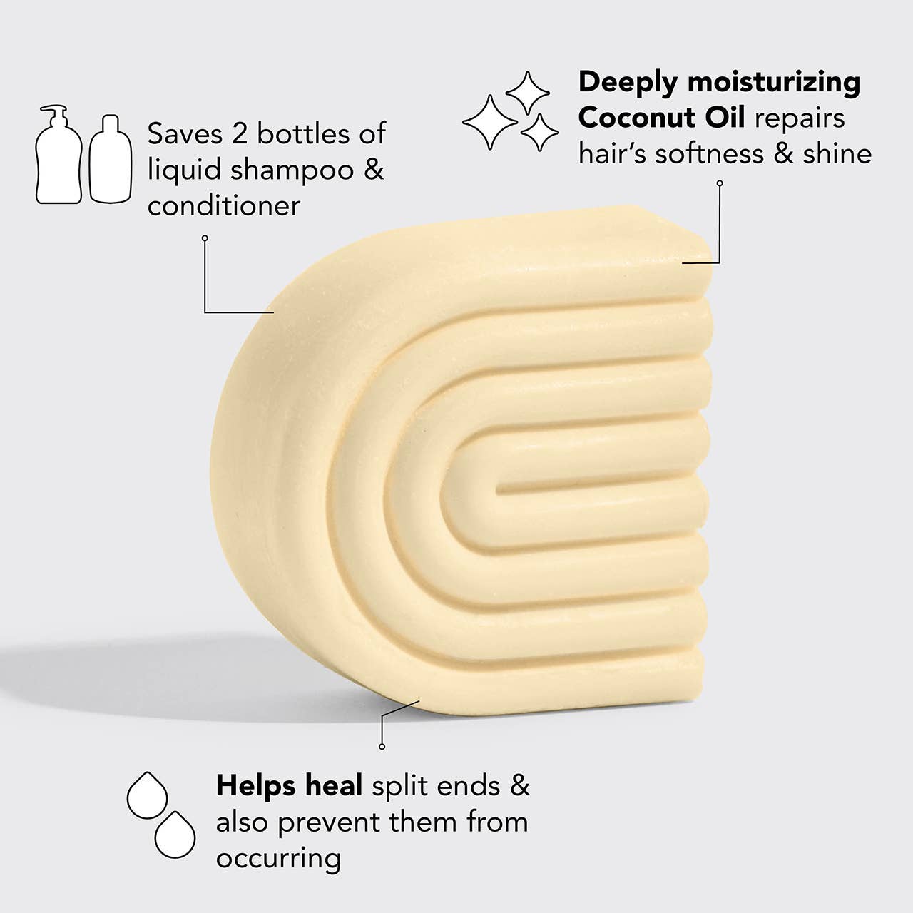 Coconut Repair Conditioner Bar/Mask