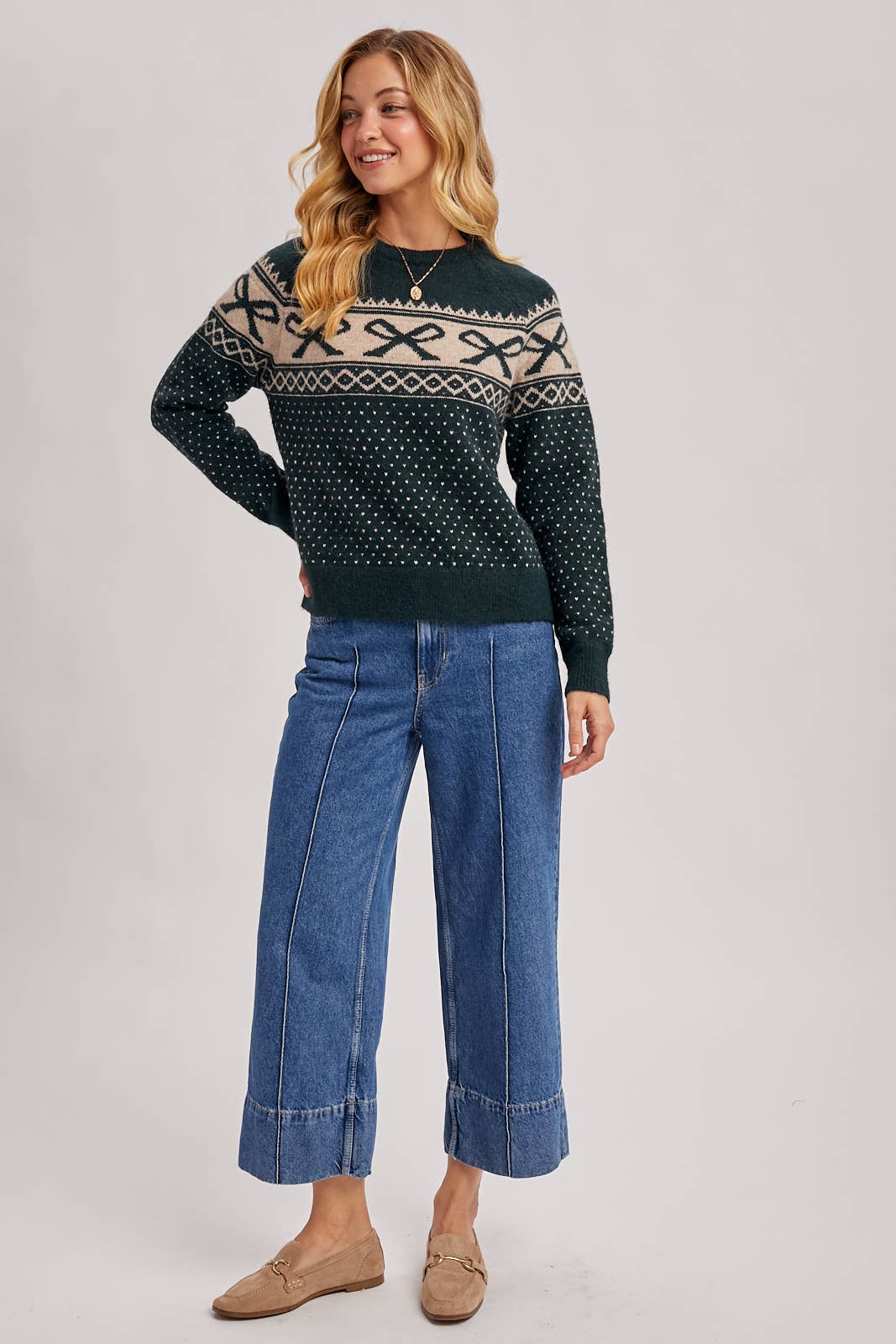 COLD FRONT HOLIDAY KNIT SWEATER