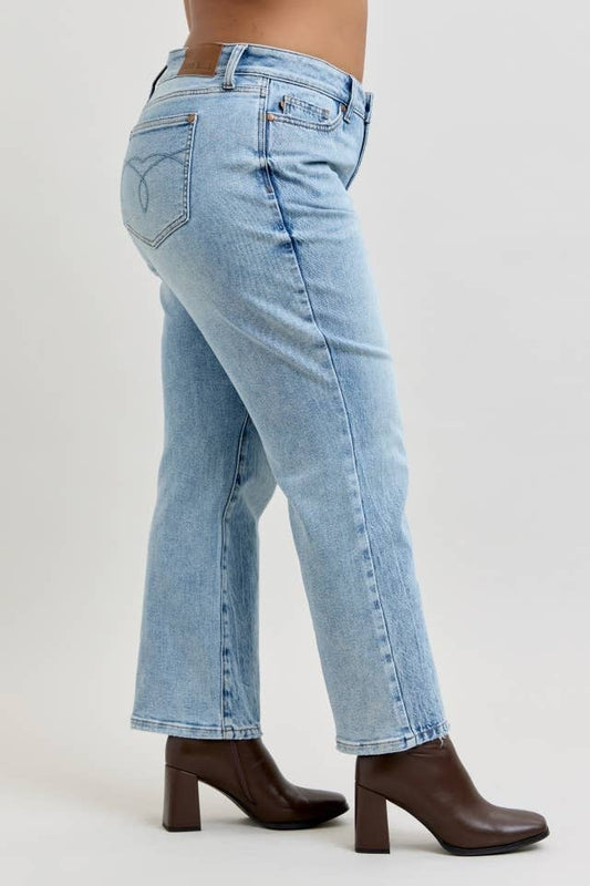 Judy Blue Rigid Magic Straight Jean - Plus