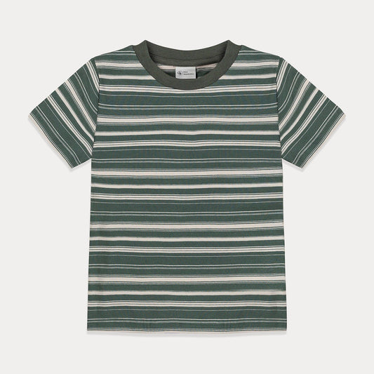 Cotton Striped Toddler Boy Tshirt