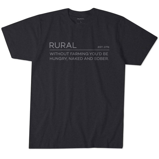 NAKED AND SOBER TEE