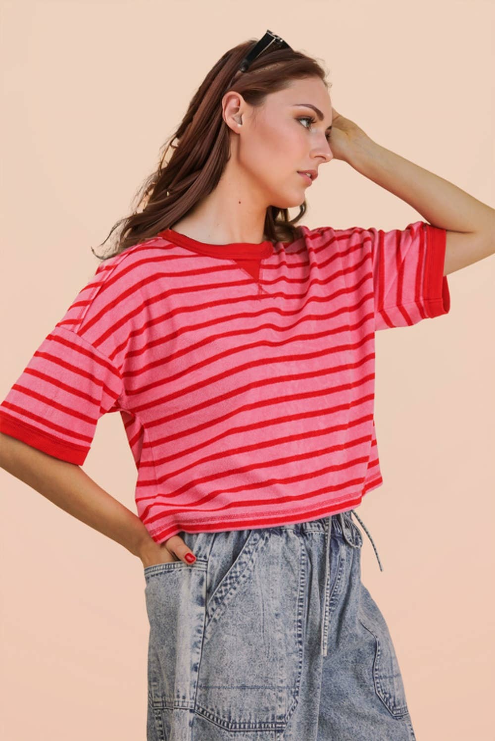 CUPID STRIPED TOP