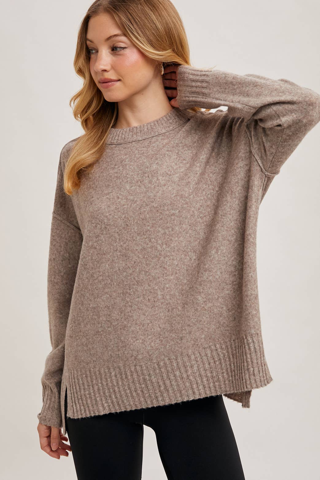 FROSTLITE CREW NECK KNIT SWEATER PULLOVER