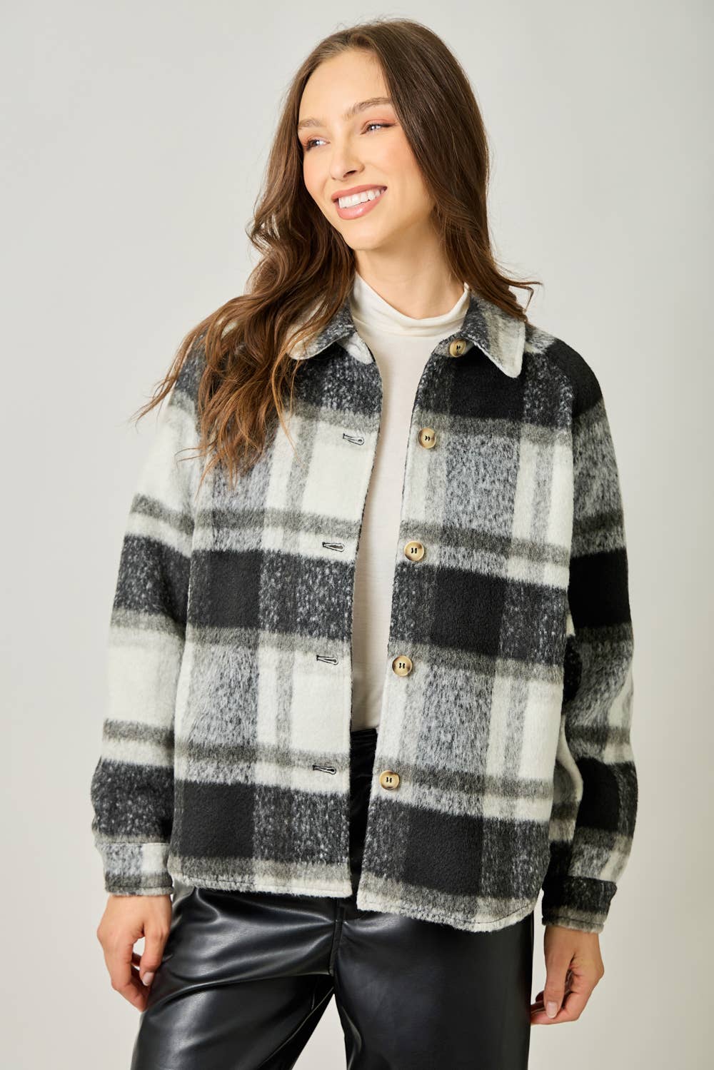Bozeman Plaid Button Down Jacket