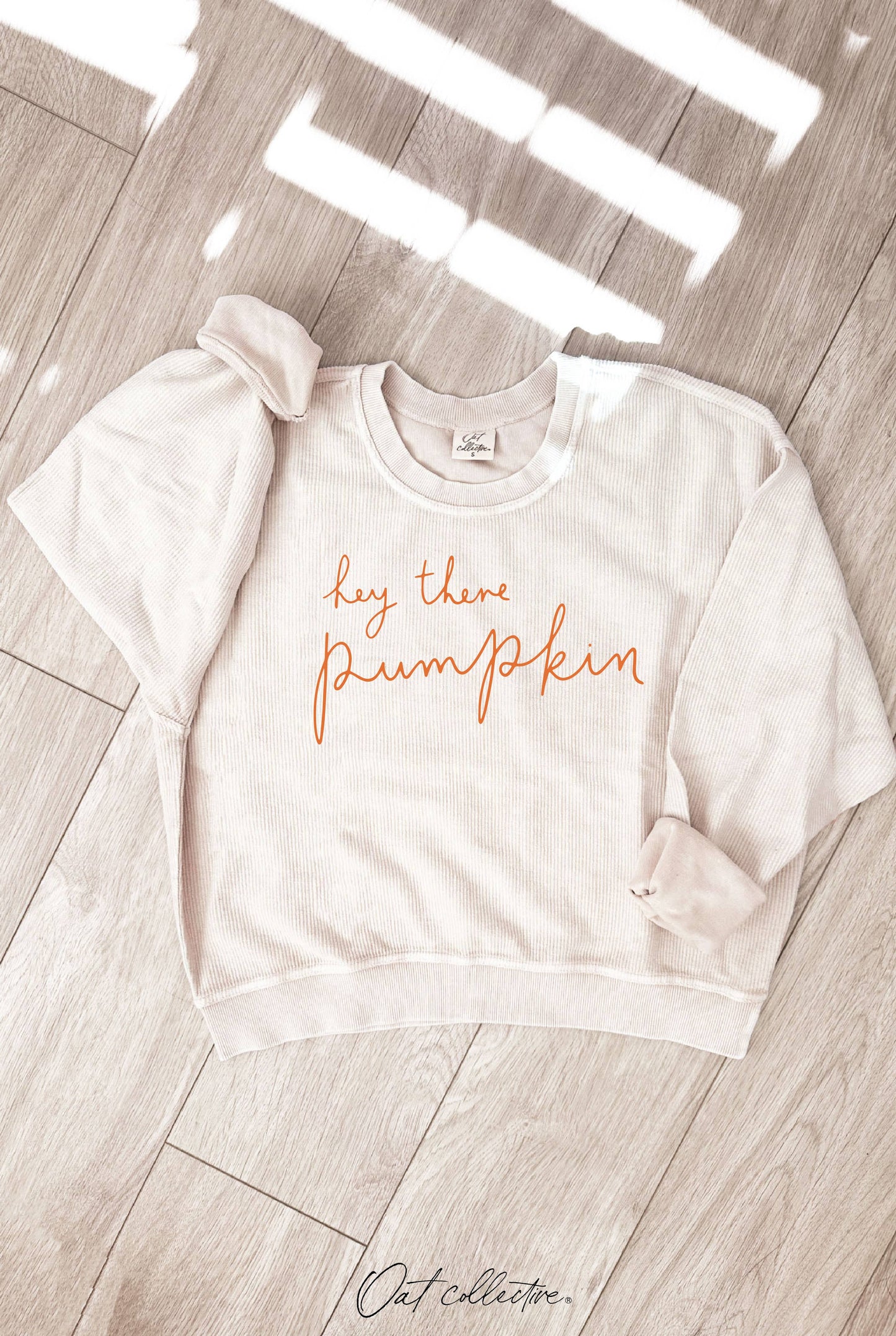 HEY THERE PUMPKIN Vintage Pullover