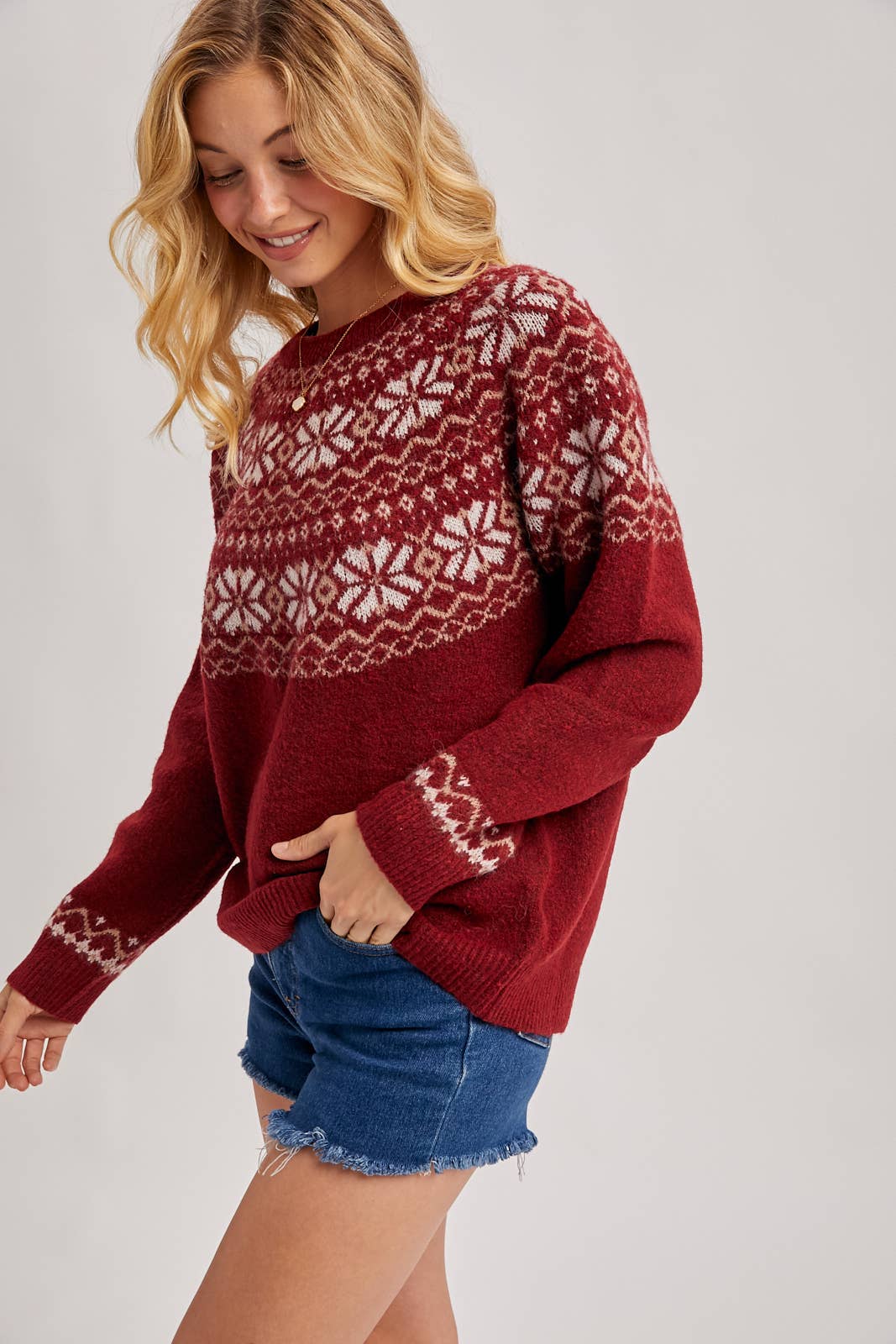 HOLLY FAIR ISLE KNIT