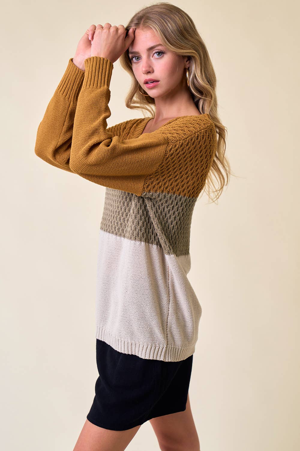 PERRON COLORBLOCK SWEATER