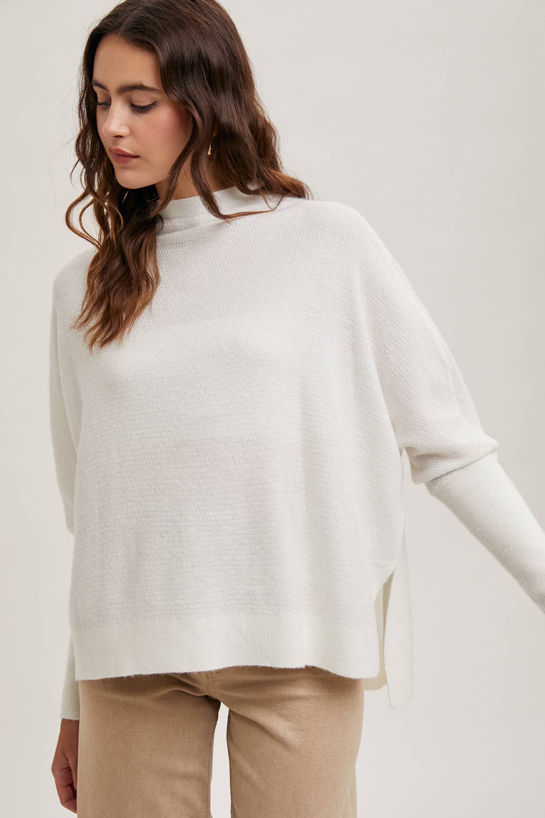 Sydnee Dolman Sleeve Knit Top