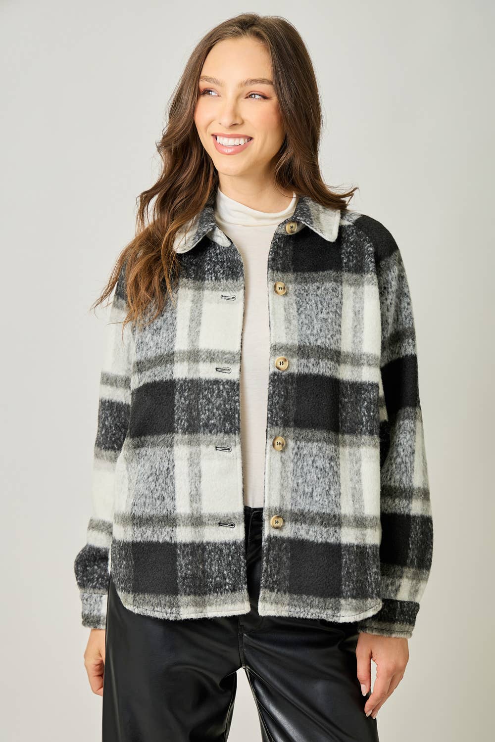 Bozeman Plaid Button Down Jacket