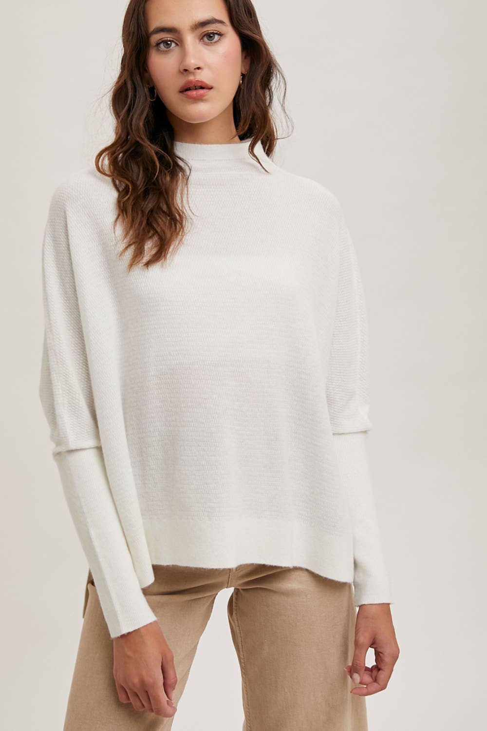 Sydnee Dolman Sleeve Knit Top