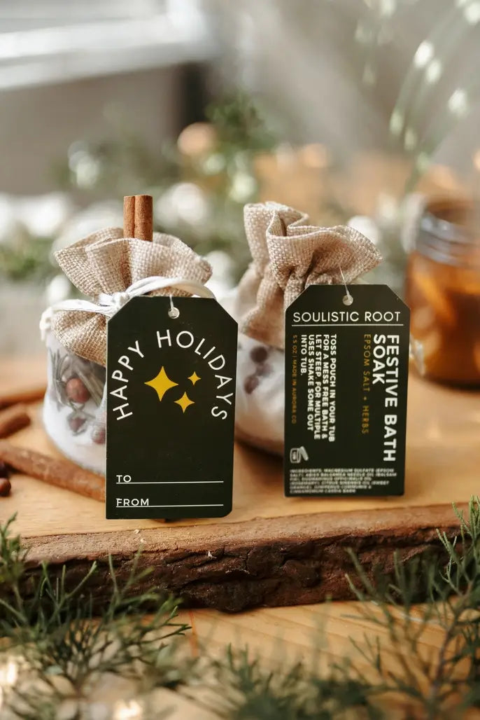Festive Bath Soaks Stocking Stuffers