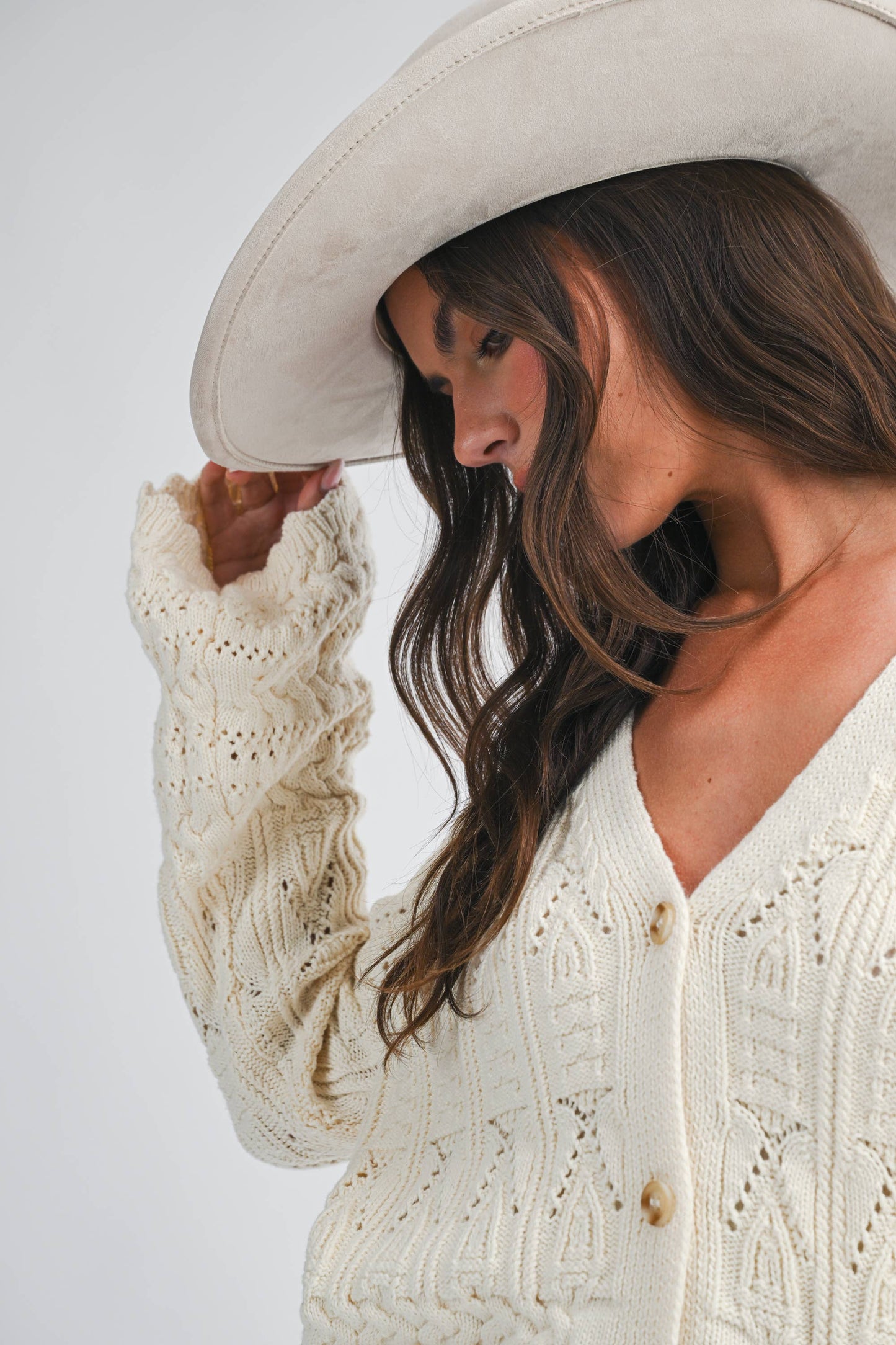 MILLY POINTELLE CARDIGAN