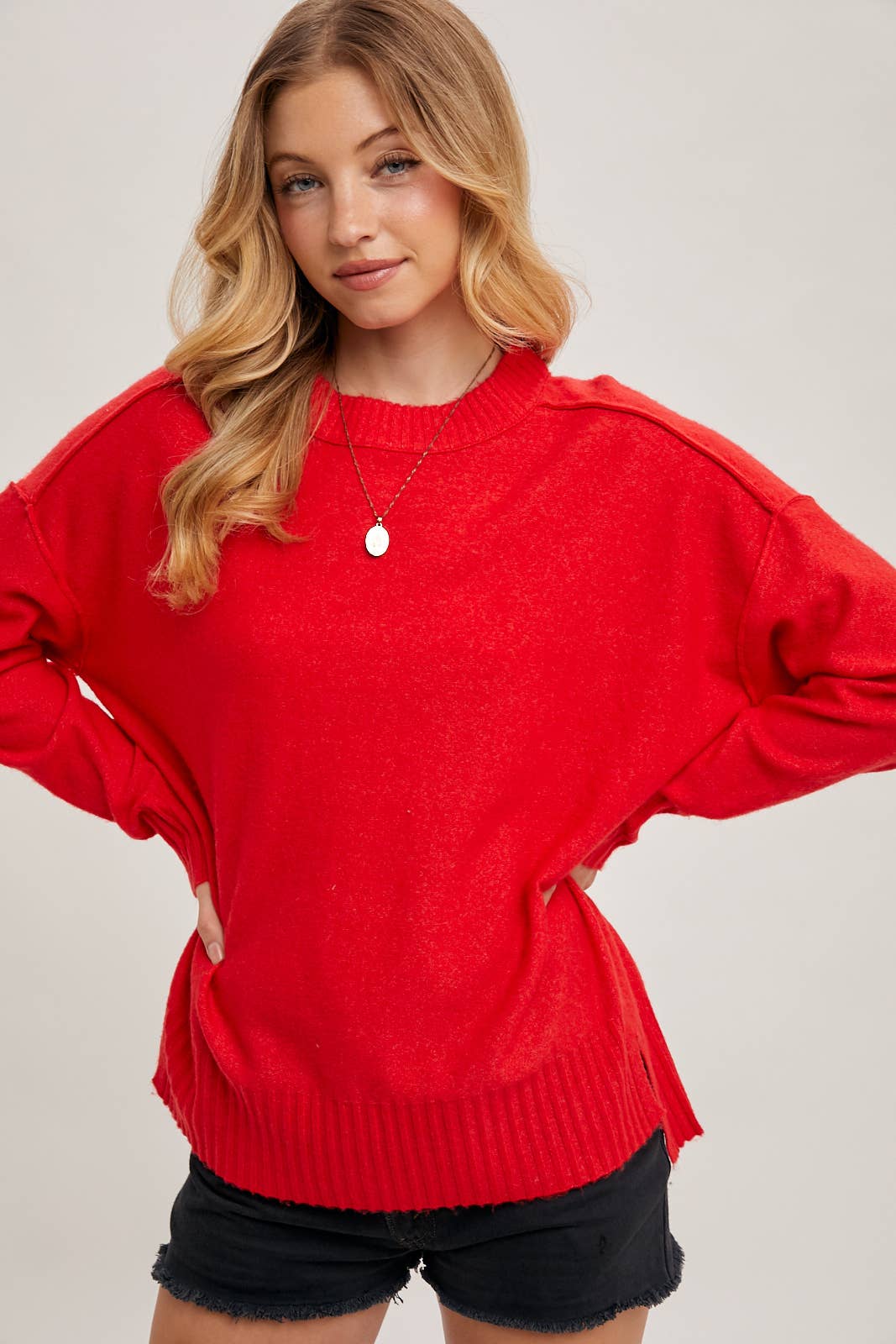 FROSTLITE CREW NECK KNIT SWEATER PULLOVER