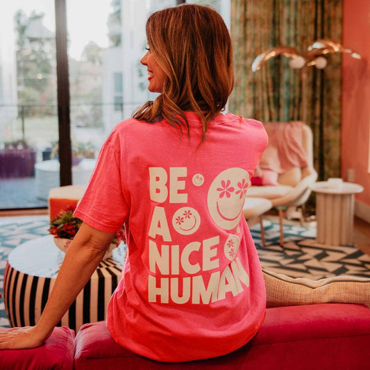 BE A NICE HUMAN TEE