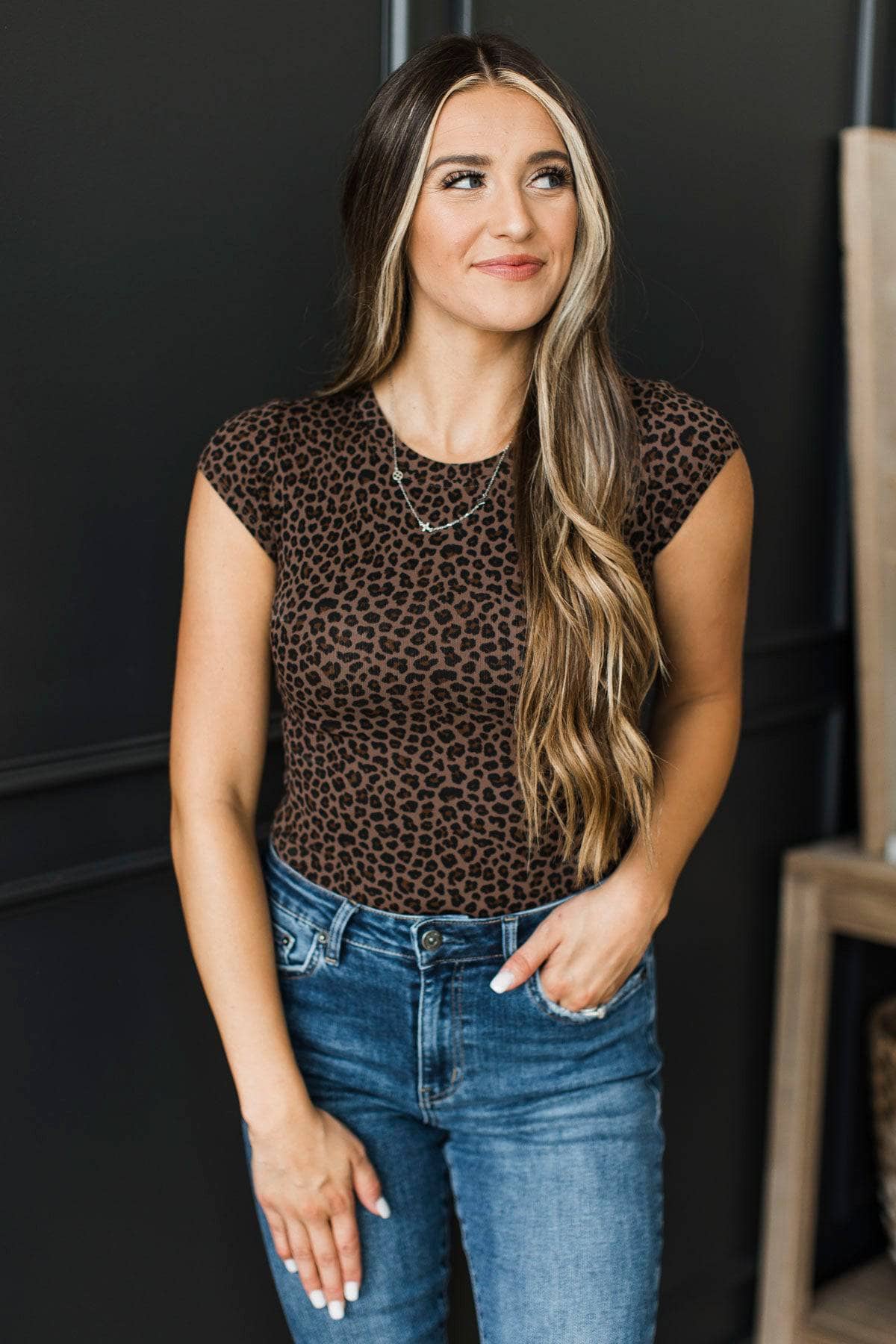 MINDY LEOPARD BODYSUIT