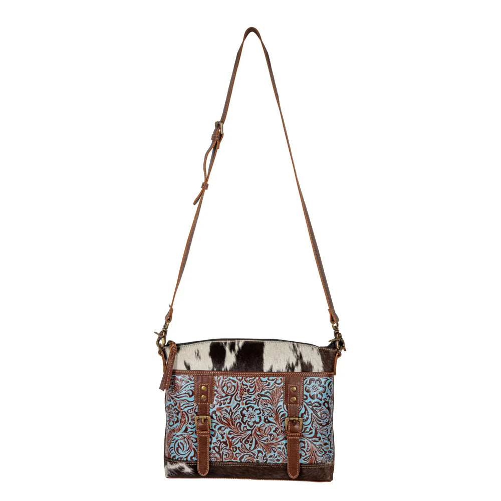 CLARA MAE HAND-TOOLED BAG