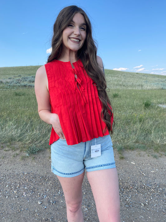 HOLLY RED HOT BLOUSE